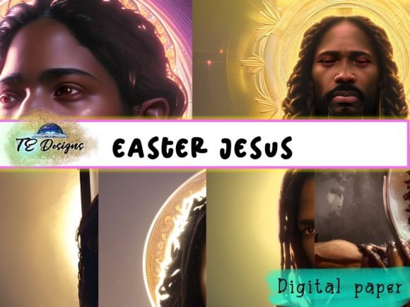 Download Easter Jesus Reflection Background - Round Collection