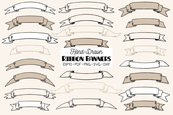 Download Ribbon Banner, Decorative Vintage Scroll - Premium Resources