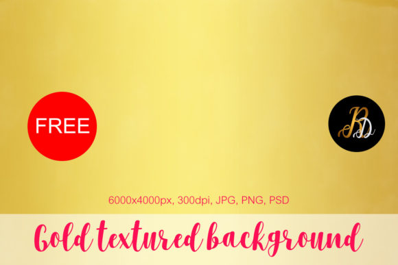 Download Gold Texture Background - Round Collection