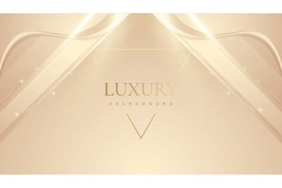 Download Luxury Gold Background with Light Effect - Round Collection