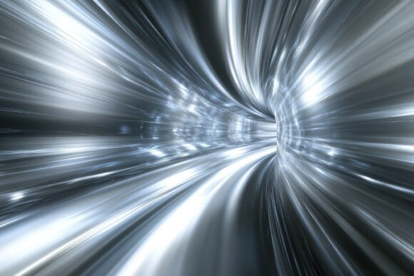 Download Futuristic Tunnel Background Wallpaper - Round Collection