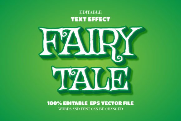 Download Fairy Tale Text, Editable Font Effect - Font effect Collection