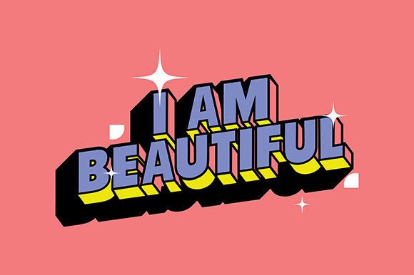 Download Colorful Beautiful Vector Text Design - Text design Collection