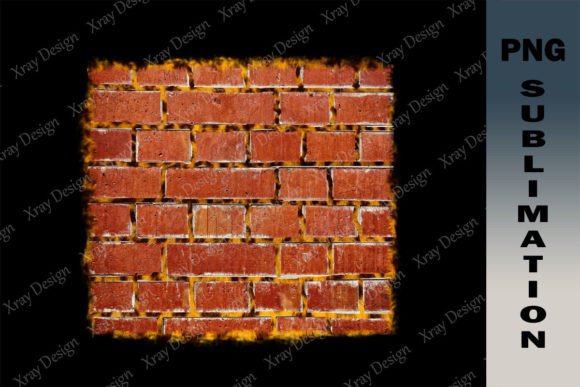 Download Blackground Brick Leopard Design Png - Round Collection