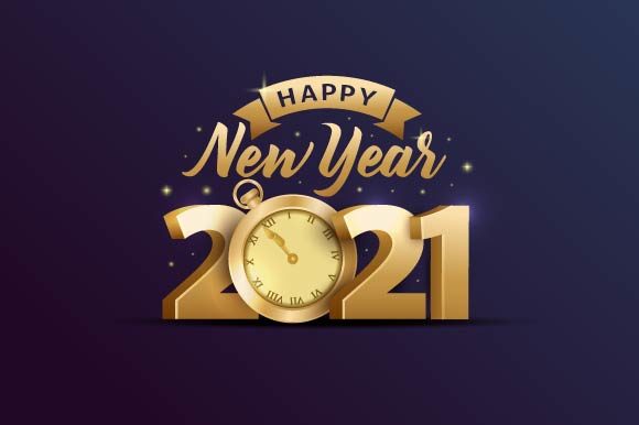 Download Happy New Year 2021 Golden Shine - Happy new year 2021 Collection