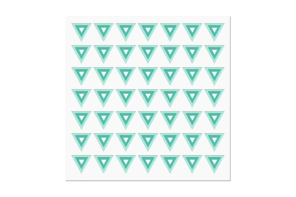 Download 3 Layers Triangles Geometric Background - Round Collection