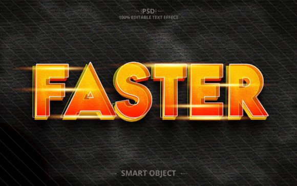 Download Faster Best Creative Font Effect Design - Font effect Collection