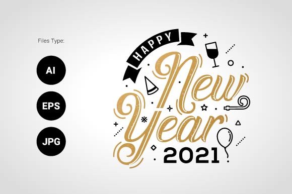 Download Happy New Year 2021 Greeting Card - Happy new year 2021 Collection