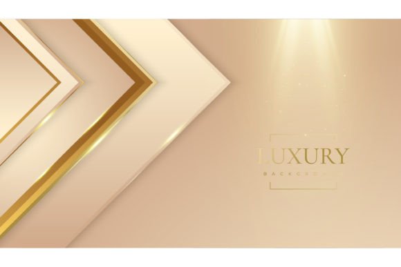 Download Luxury Gold Background with Light Effect - Round Collection