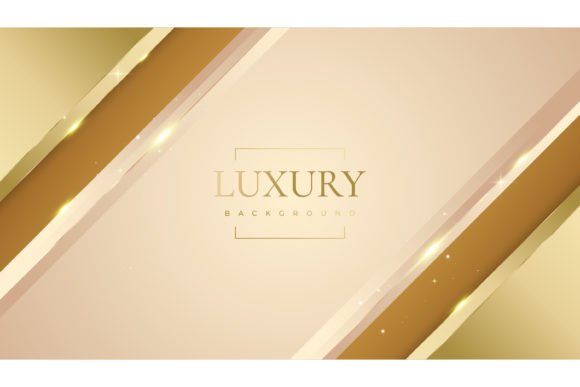 Download Luxury Gold Background with Light Effect - Round Collection